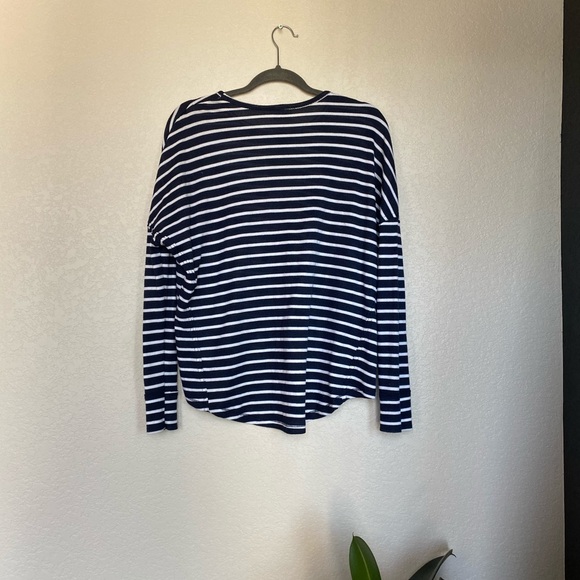 Show Me Your MuMu Striped Oversized Lounge Tunic - Picture 2 of 3